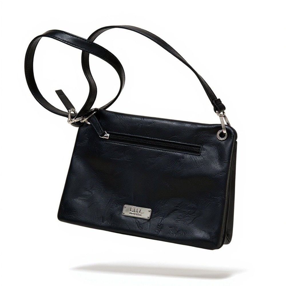 Nicole Miller New York Black Crossbody Bag